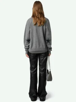 Best Sale Zadig & Voltaire Jemmy Patch Cashmere CardiganNEW Grischine